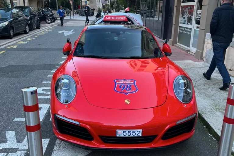 Monaco Bonne Conduite Porsche Auto Ecole