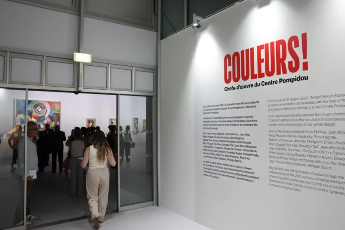 Exposition Couleurs Grimaldi Forum Monaco Art